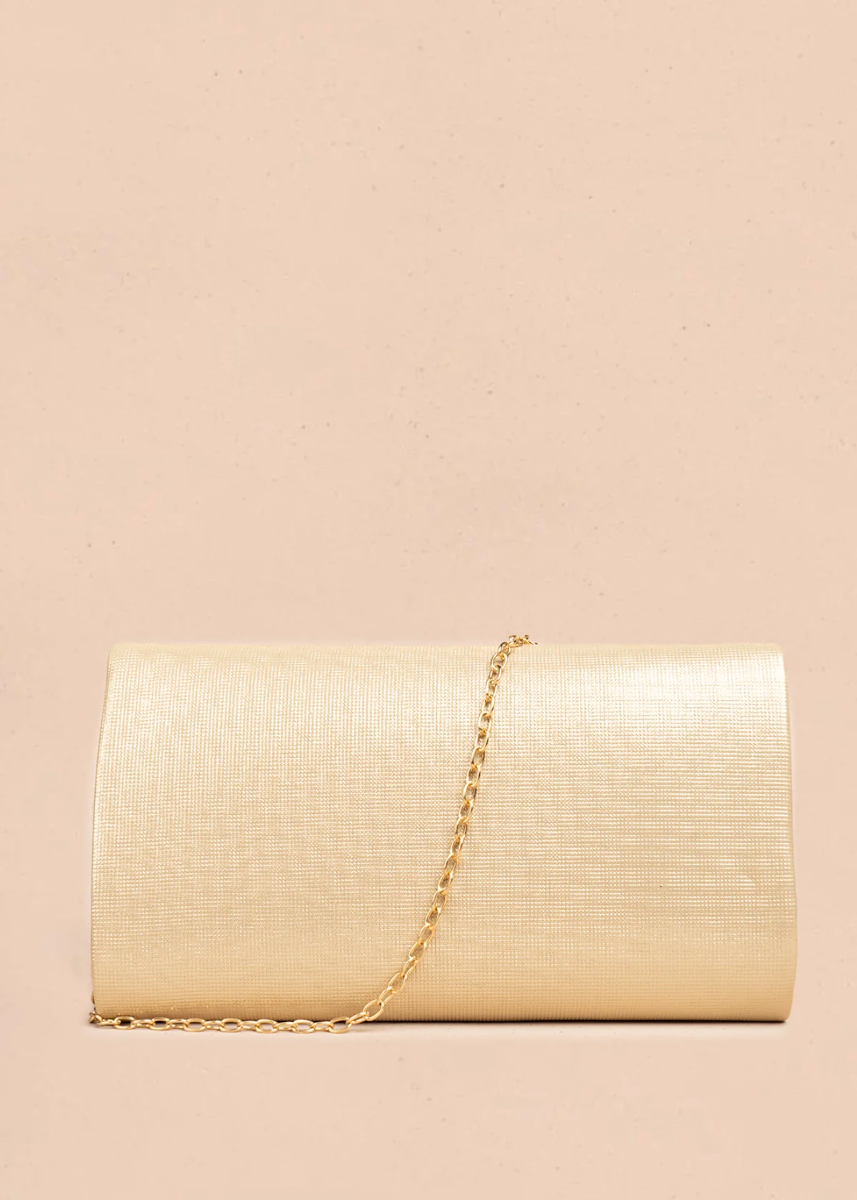 Bolso de fiesta color dorado con detalle dorado 106807 - Image 2