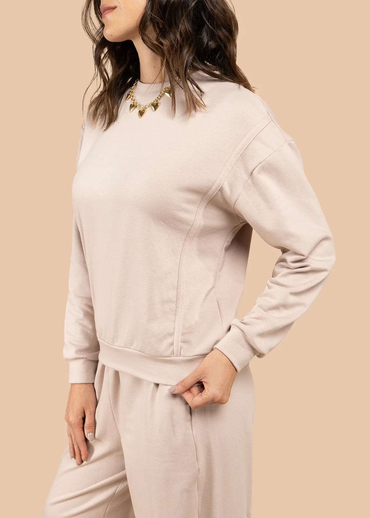 Buzo color camel 105848 - Image 5