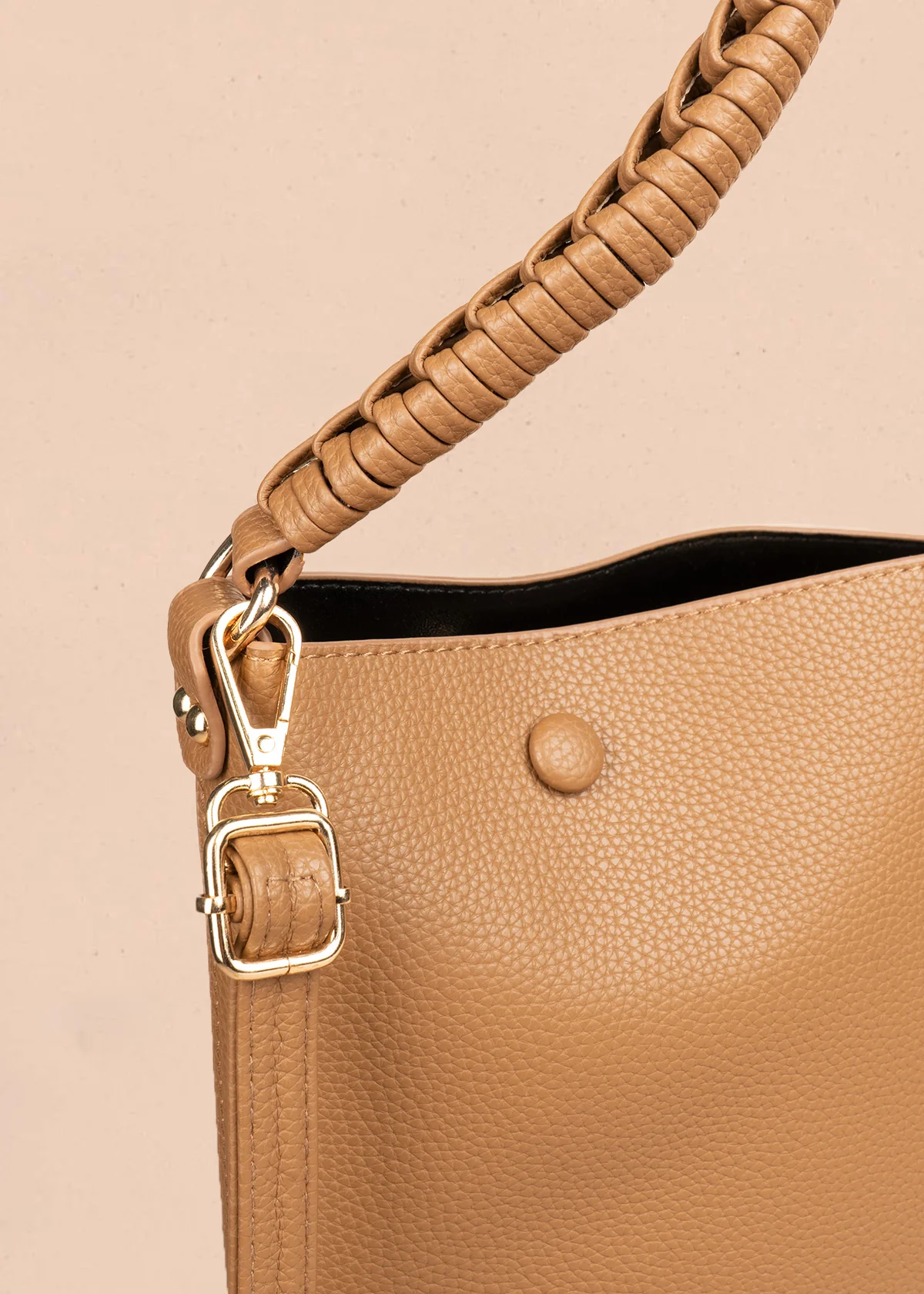 Bolso tipo cartera color café 106786 - Image 3