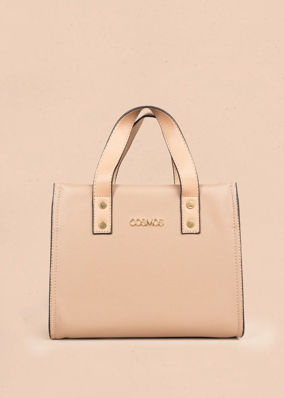 Bolso tipo cartera color moca 106323