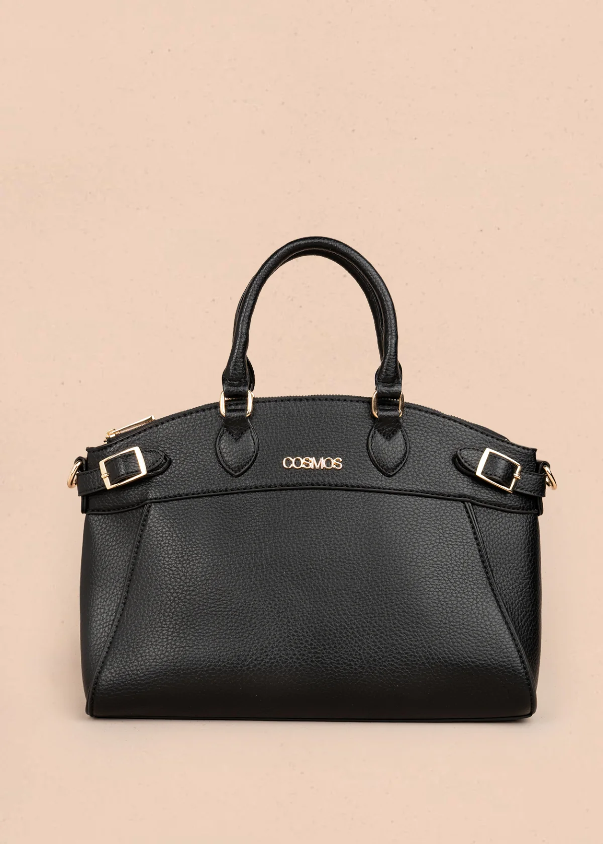 Bolso tipo cartera color negro 106181