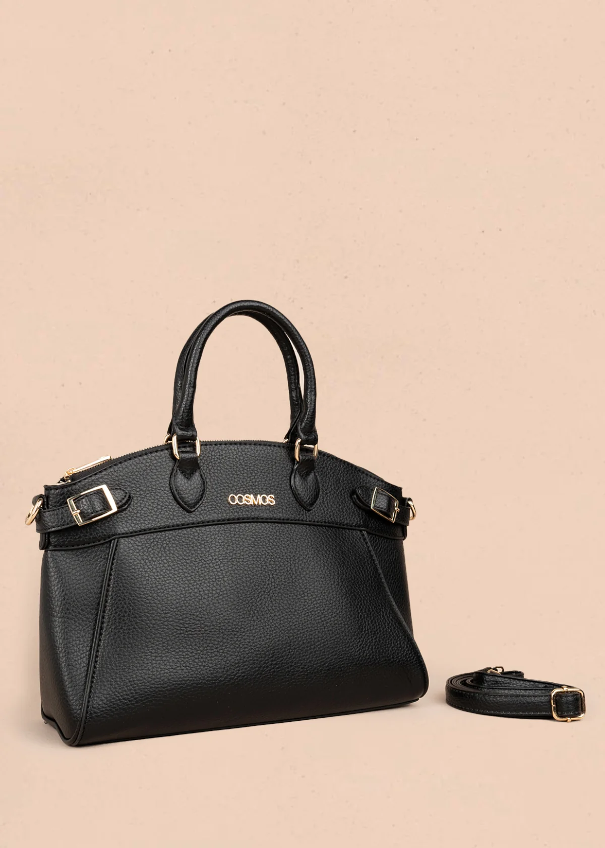 Bolso tipo cartera color negro 106181 - Image 2