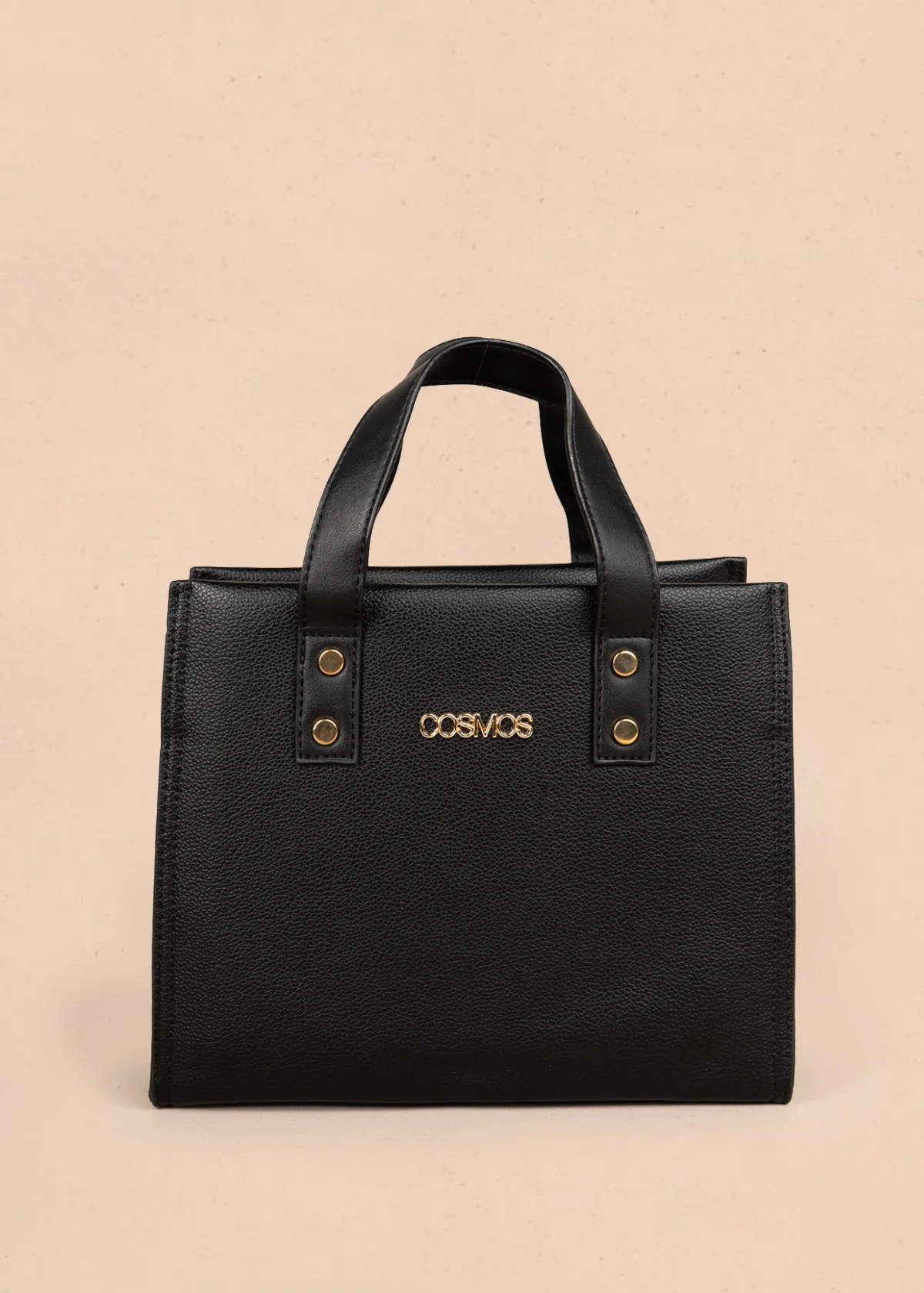 Bolso tipo cartera color negro 106323