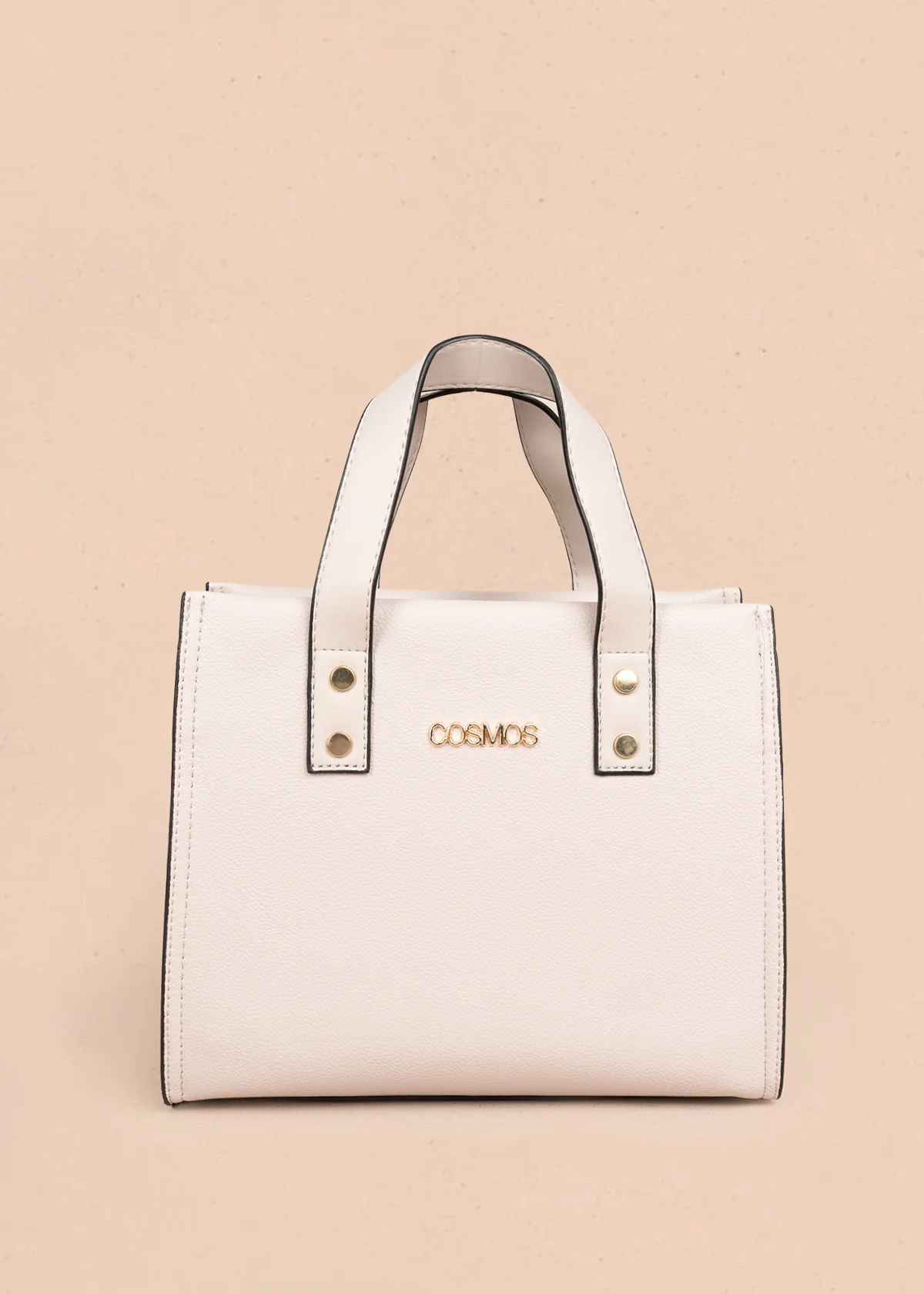 Bolso tipo cartera color nude 106323