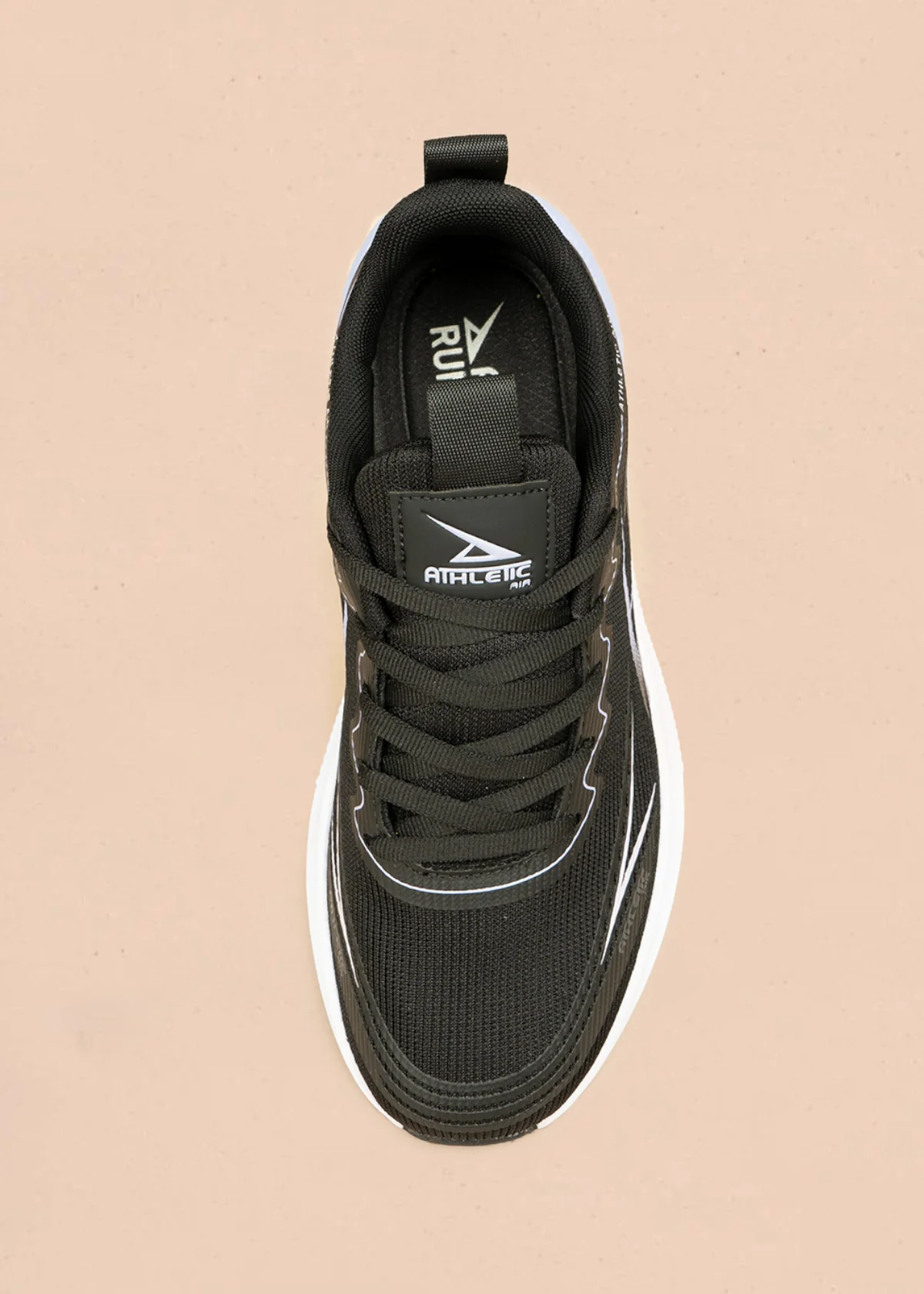Tenis deportivos color negro con detalles blancos 106450 - Image 6