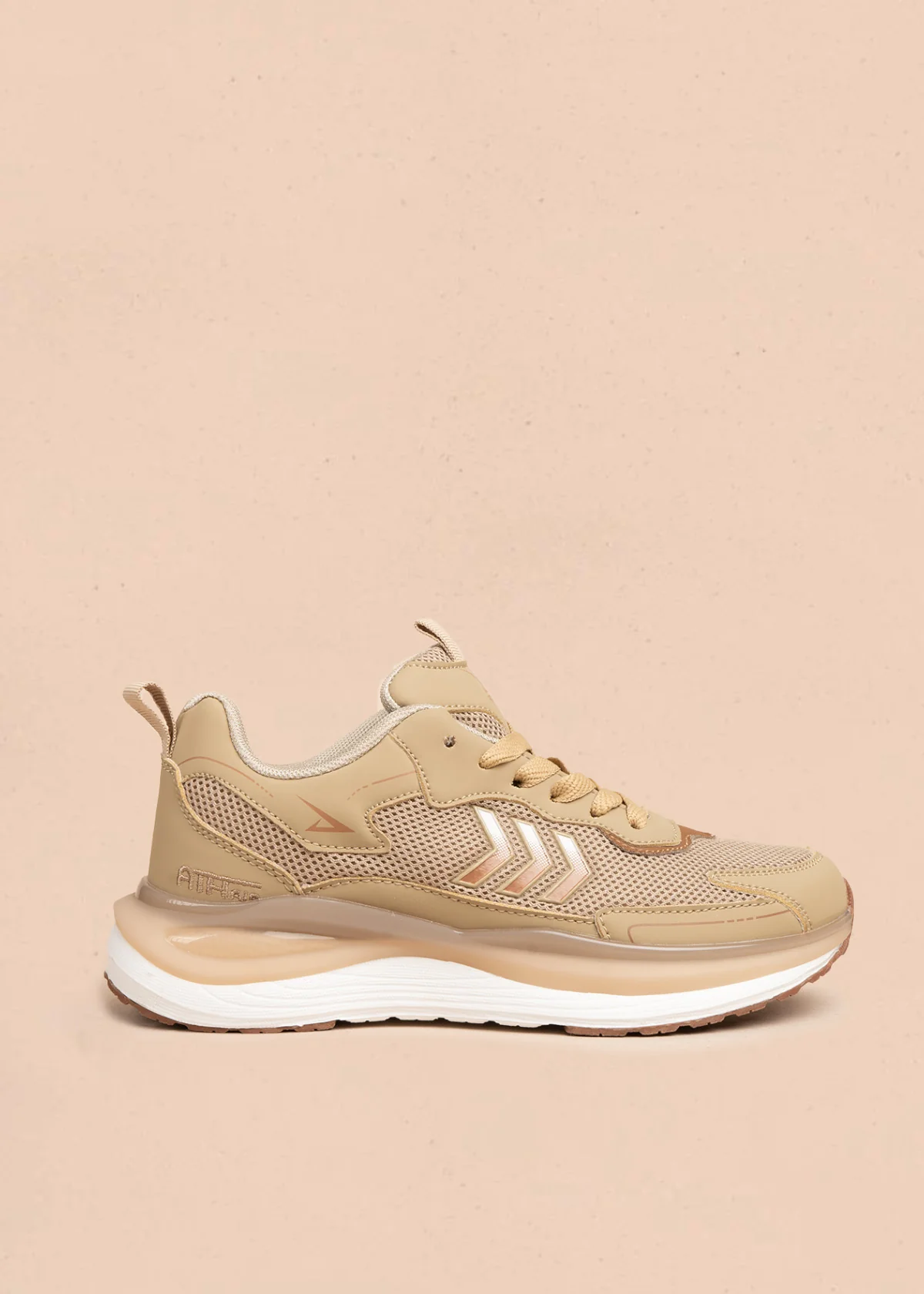Tenis deportivos camel con suela cámara de aire 106773
