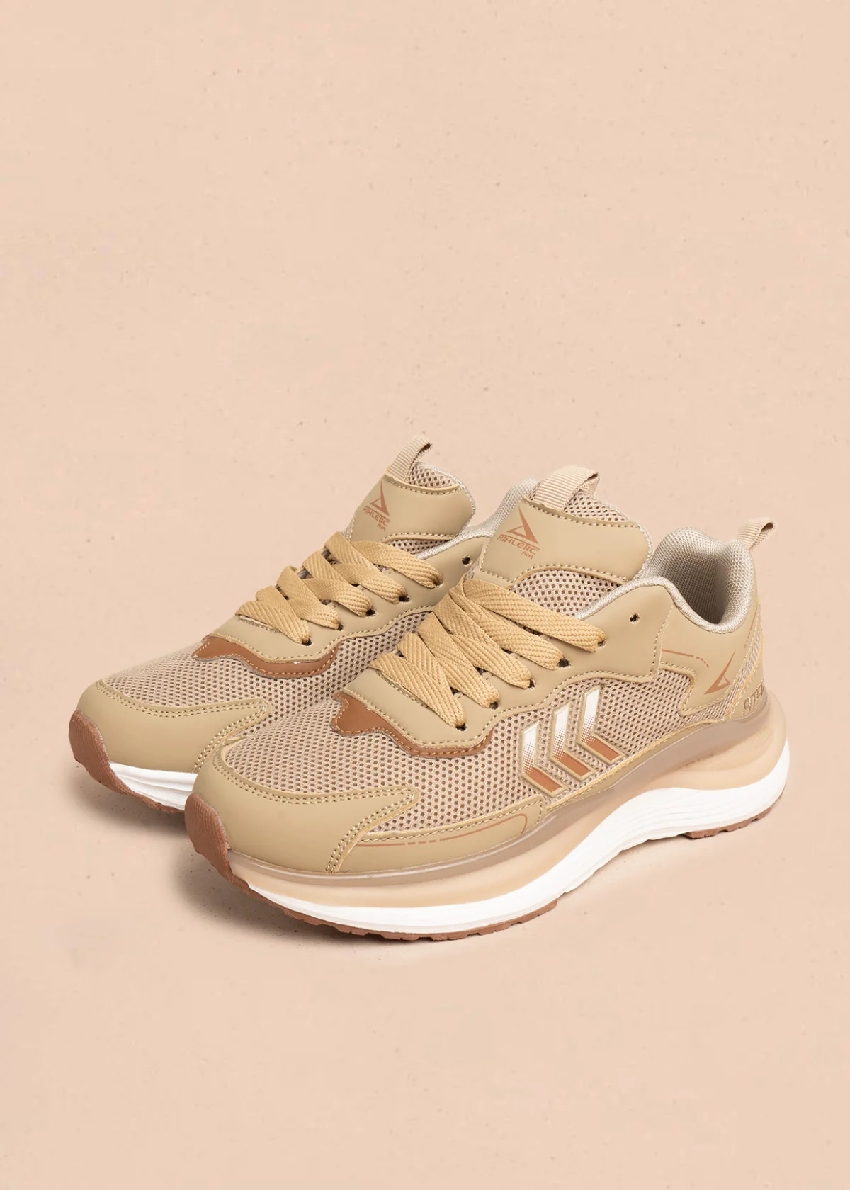 Tenis deportivos camel con suela cámara de aire 106773 - Image 2