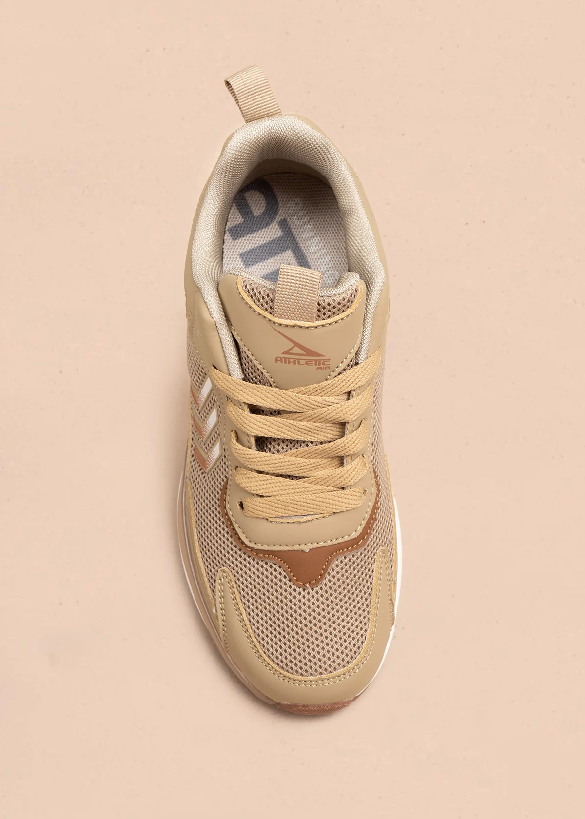 Tenis deportivos camel con suela cámara de aire 106773 - Image 4