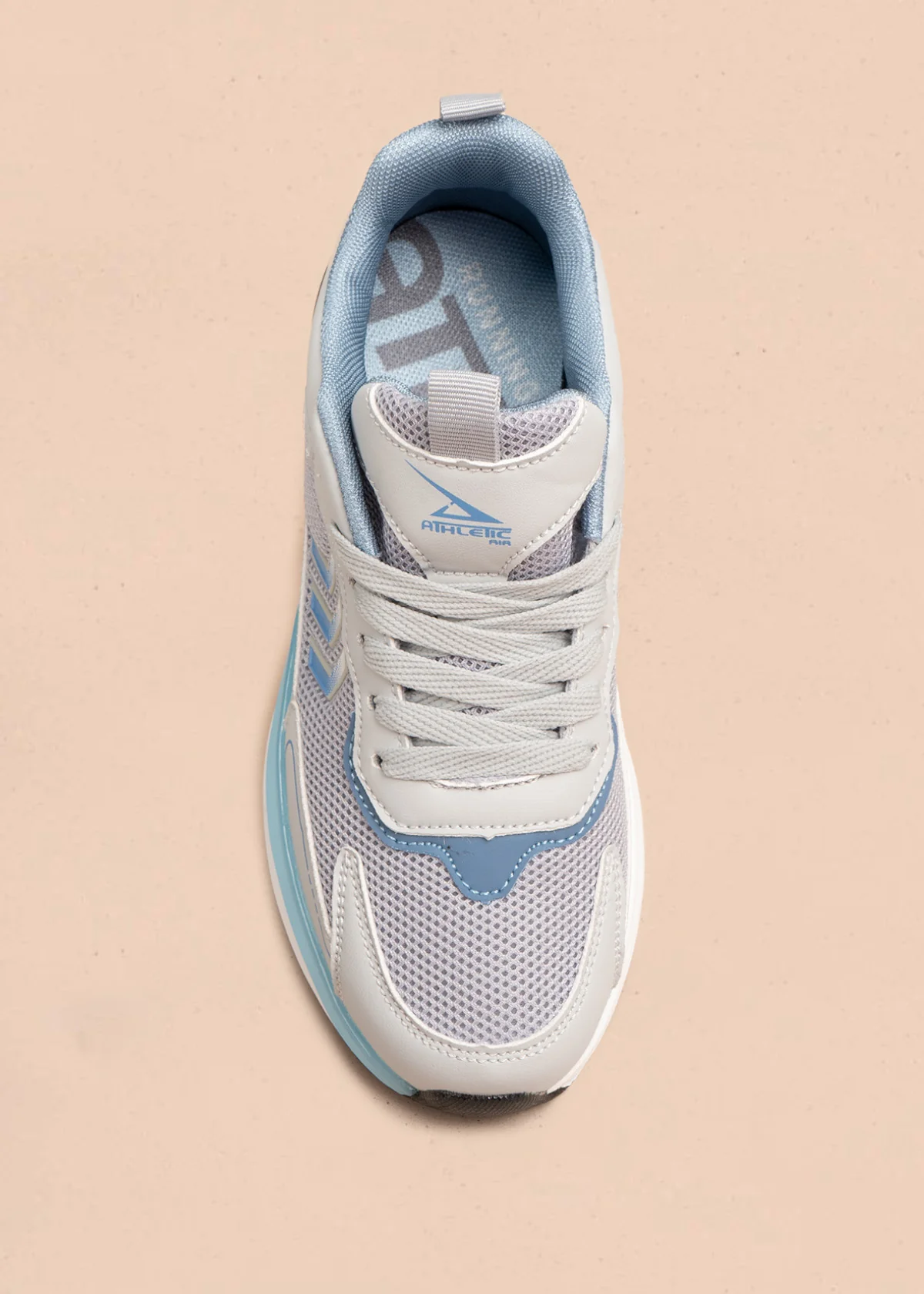 Tenis deportivos grises con suela cámara de aire 106773 - Image 4