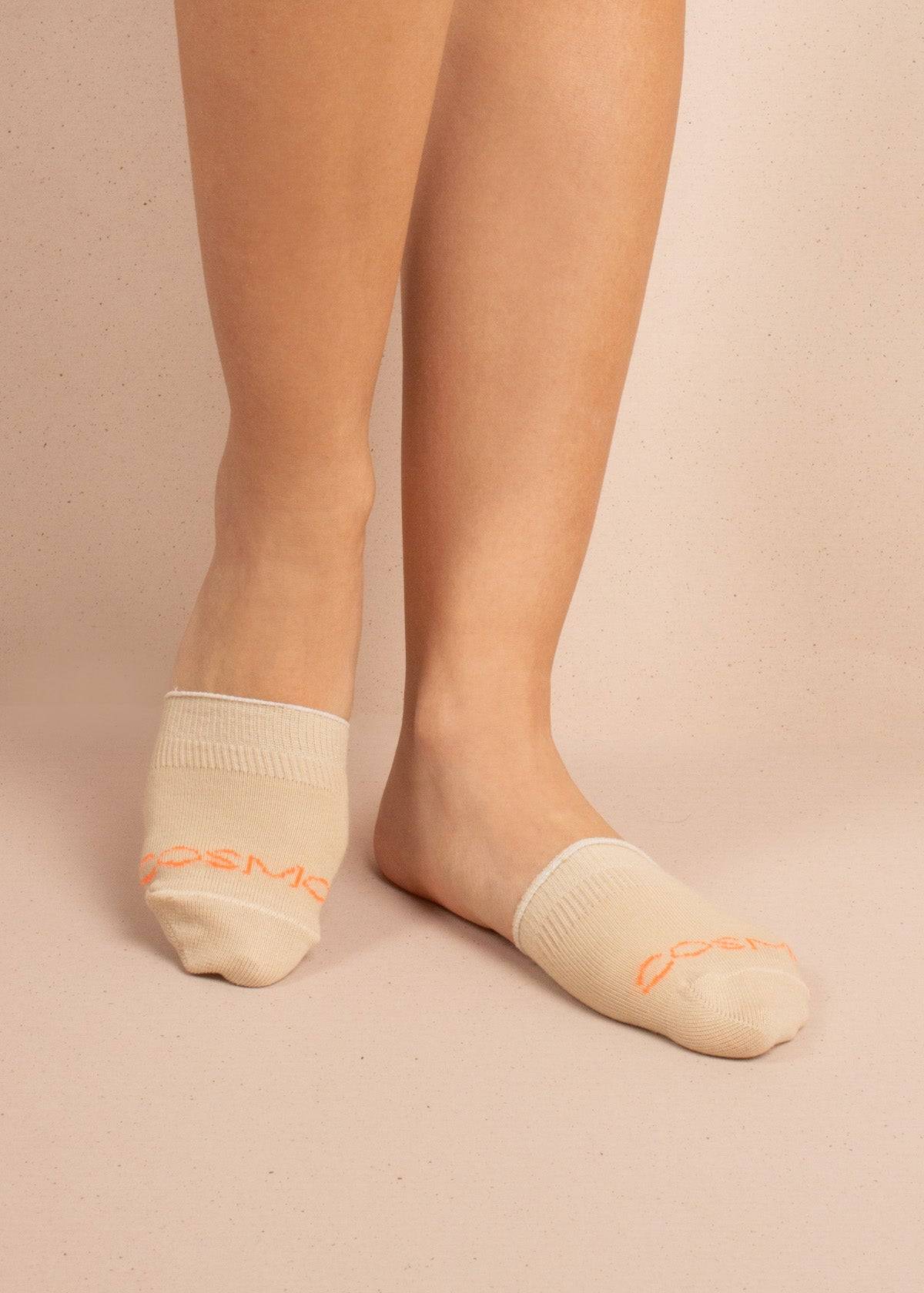 Medias puntera color beige - Image 5