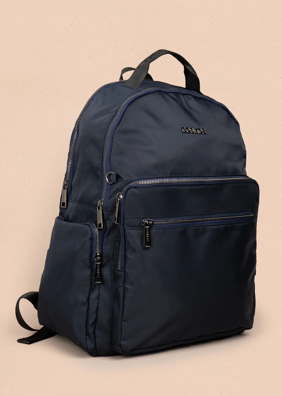 Morral color azul con bolsillos frontales 106299 - Image 2