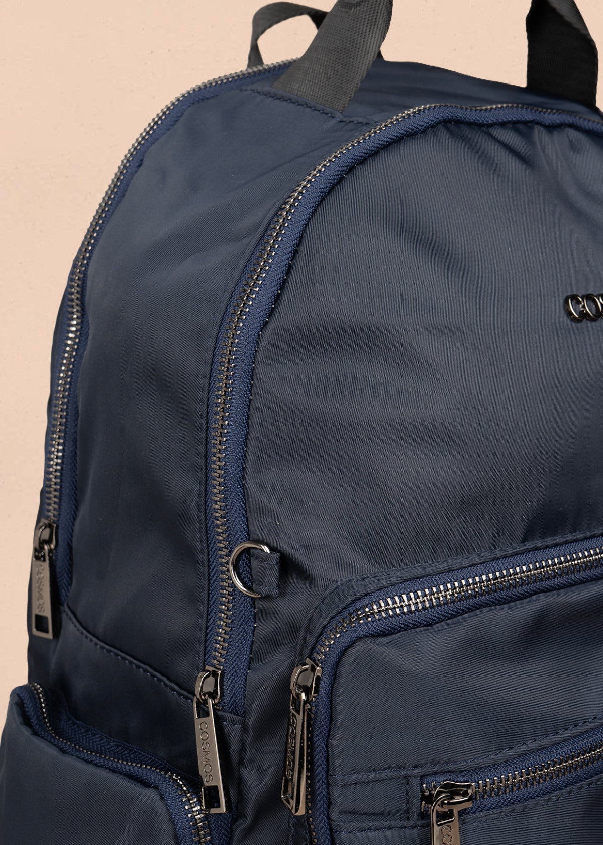 Morral color azul con bolsillos frontales 106299 - Image 3