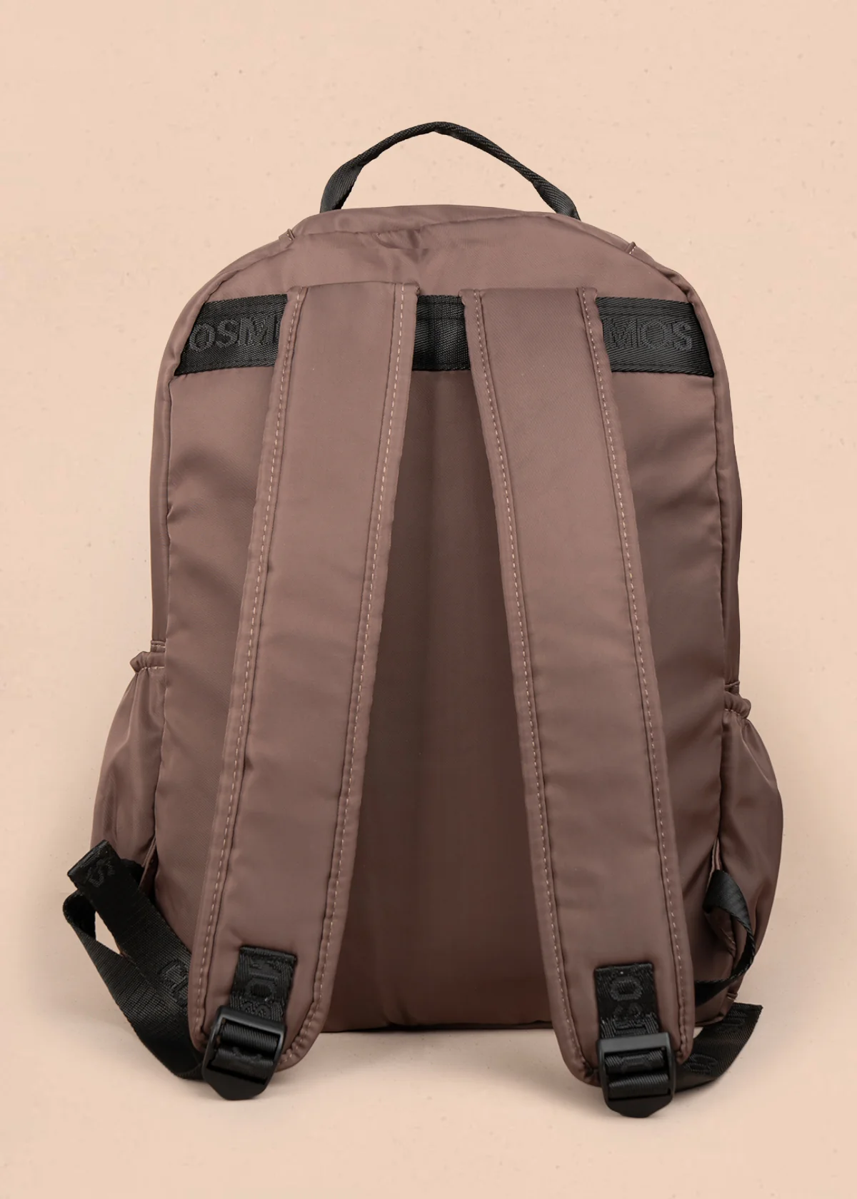 Morral color chocolate con bolsillos delanteros 106296 - Image 4