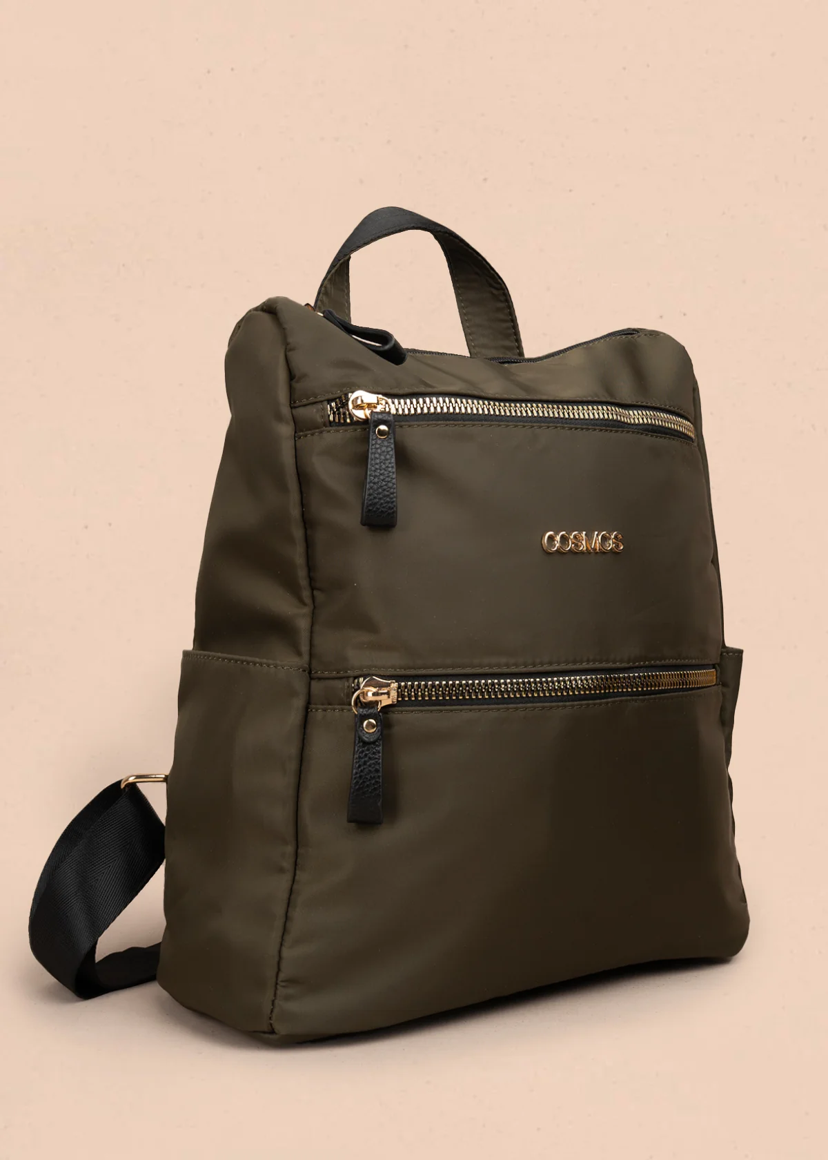 Morral color verde con doble bolsillo frontal 106979 - Image 4