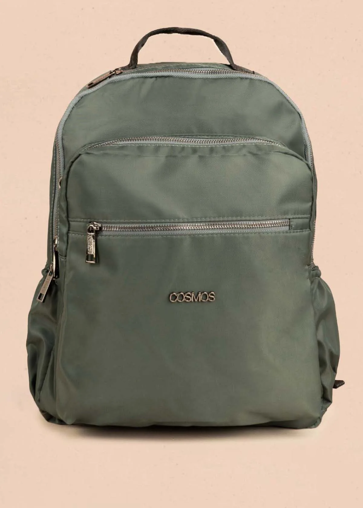 Morral color verde con bolsillos delanteros 106296