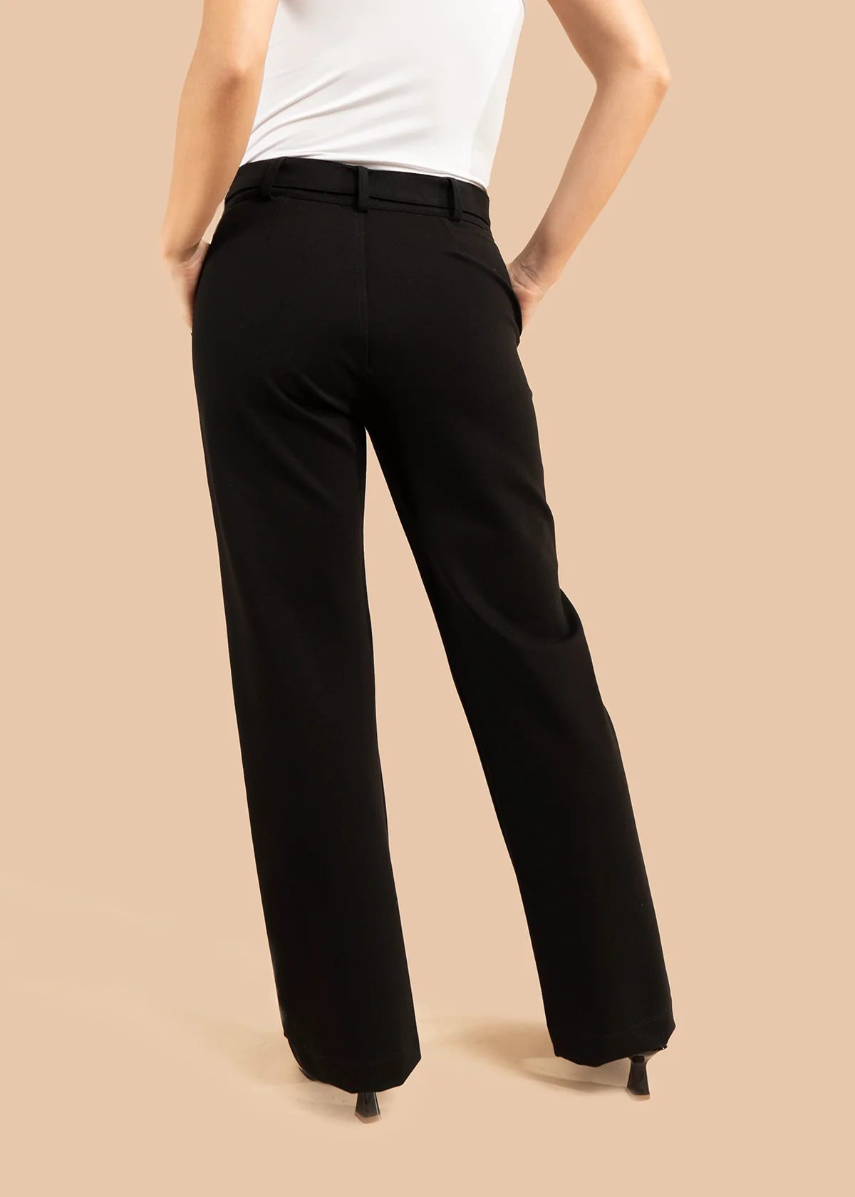 Pantalón color negro 105857 - Image 6