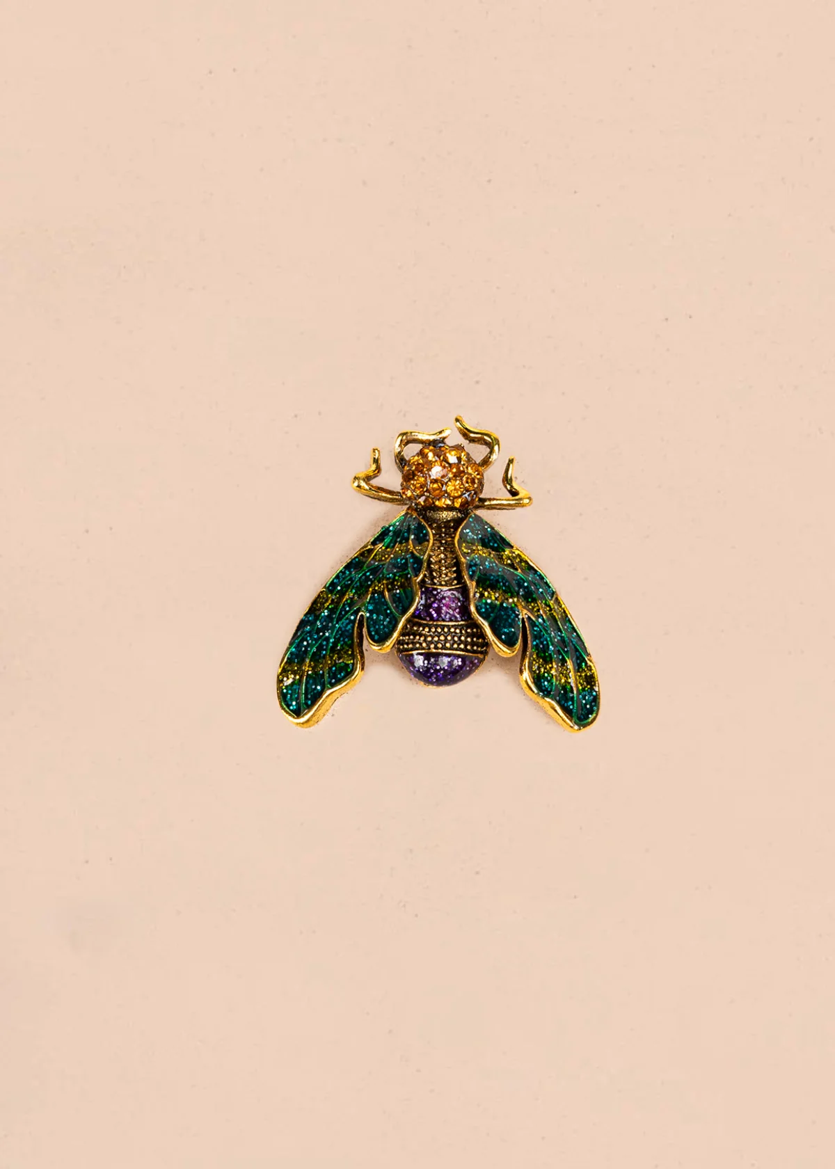 Prendedor de mosca color verde 106821