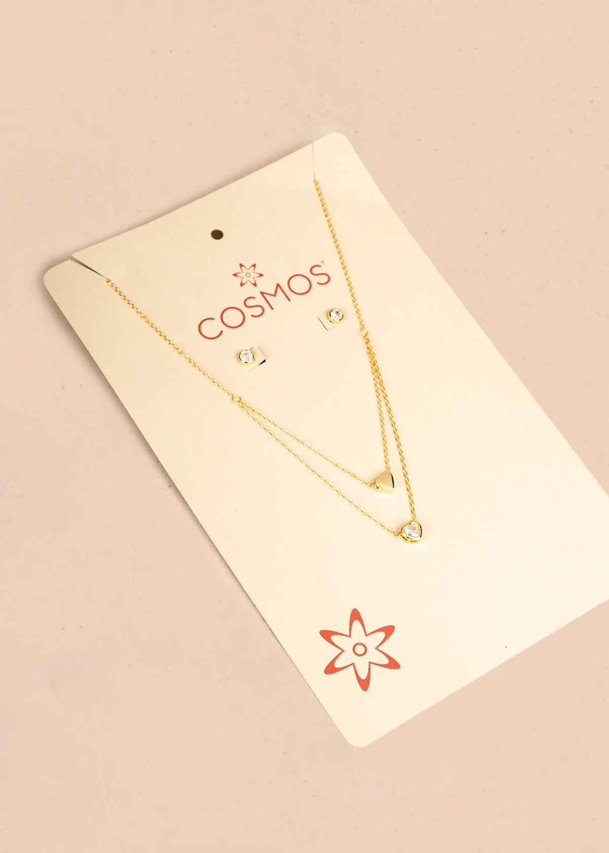 Set collar de corazones + aretes 106352 - Image 4