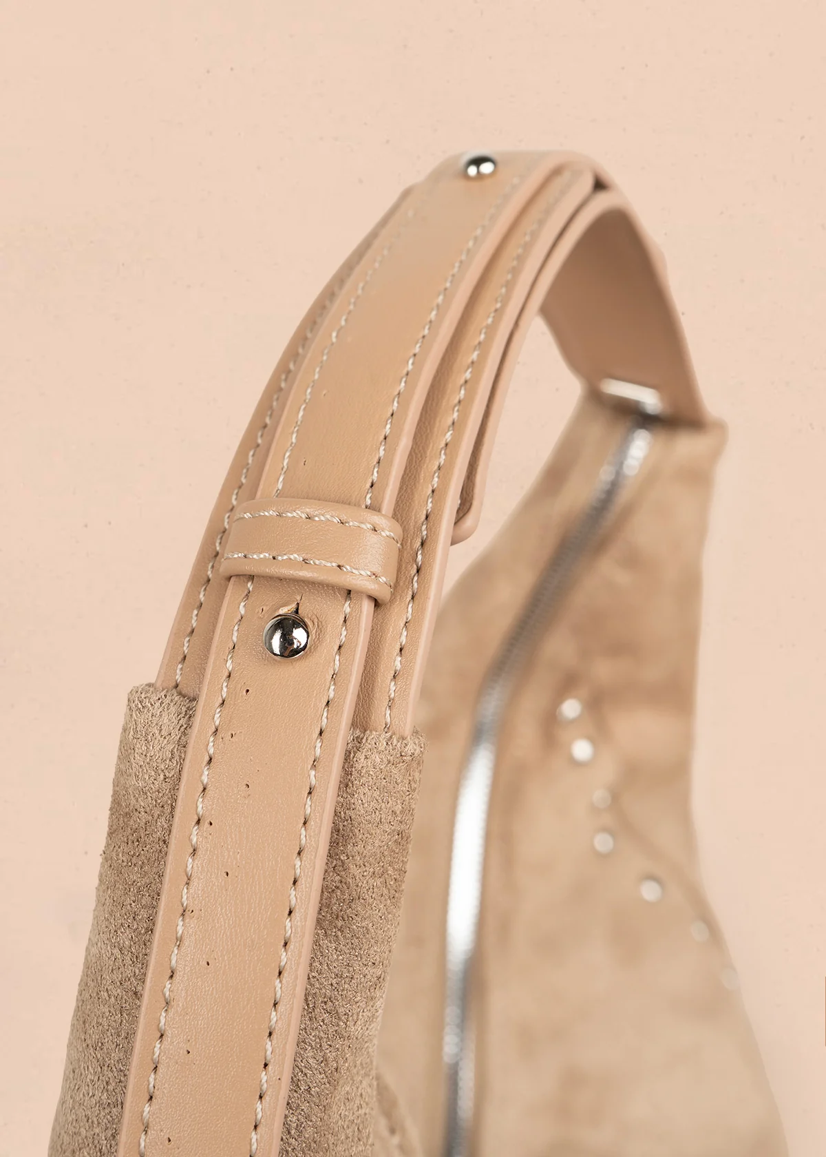 Bolso tipo shopping color beige con taches 106291 - Image 4
