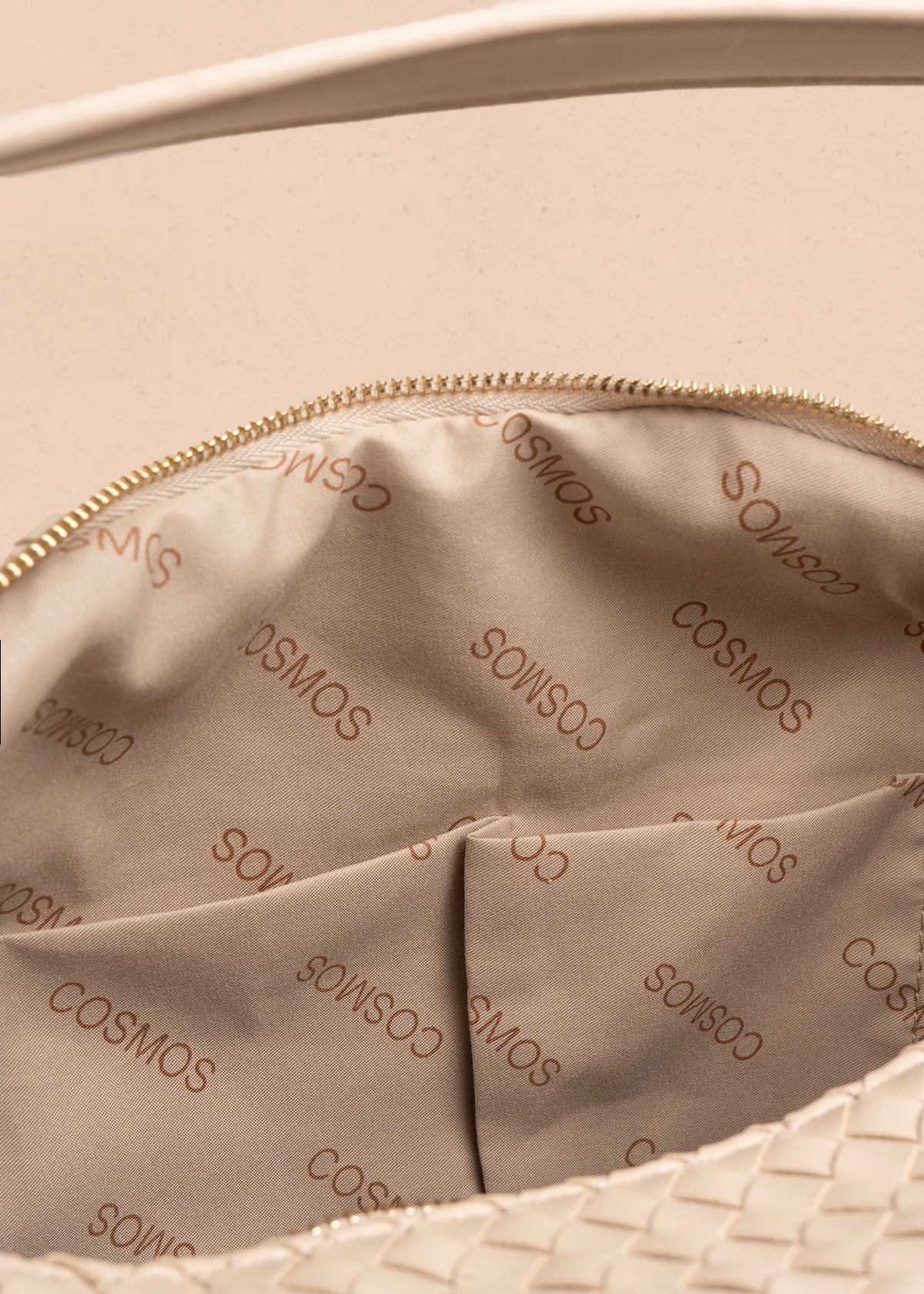 Bolso tipo shopping color beige 106974 - Image 6