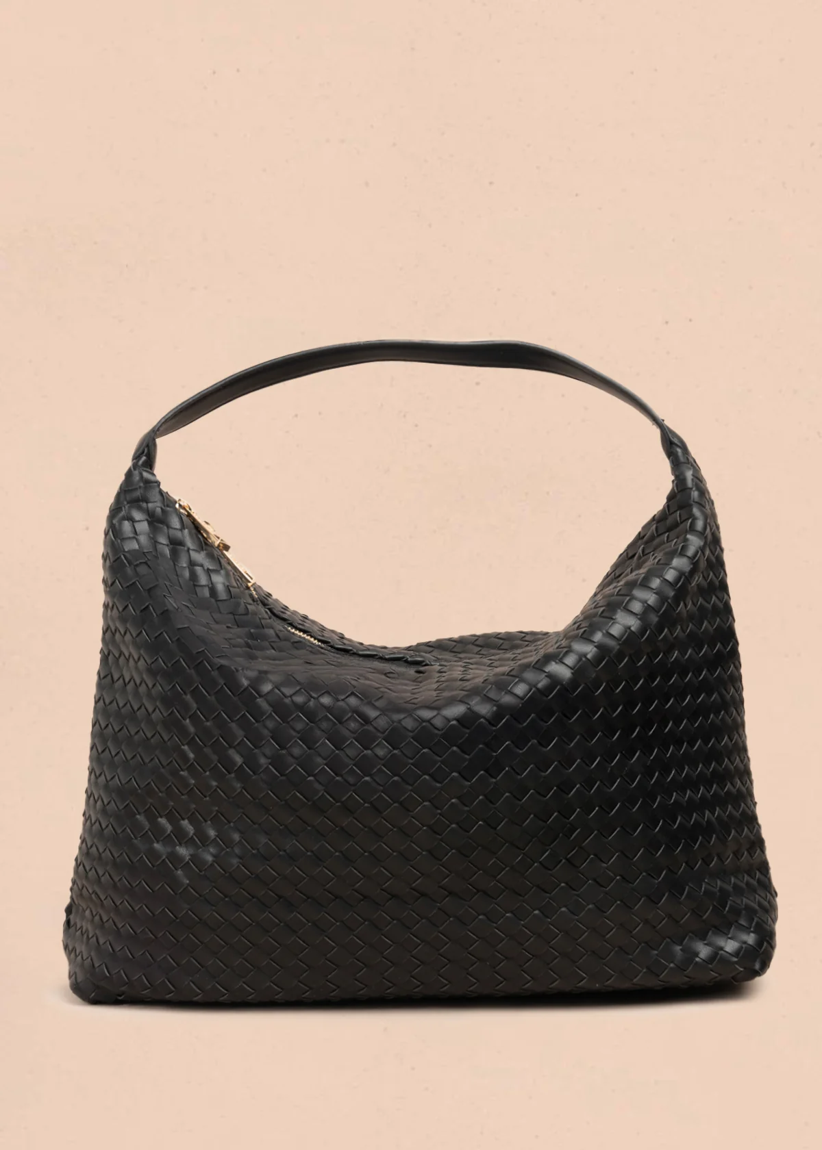 Bolso tipo shopping color negro 106974 - Image 5