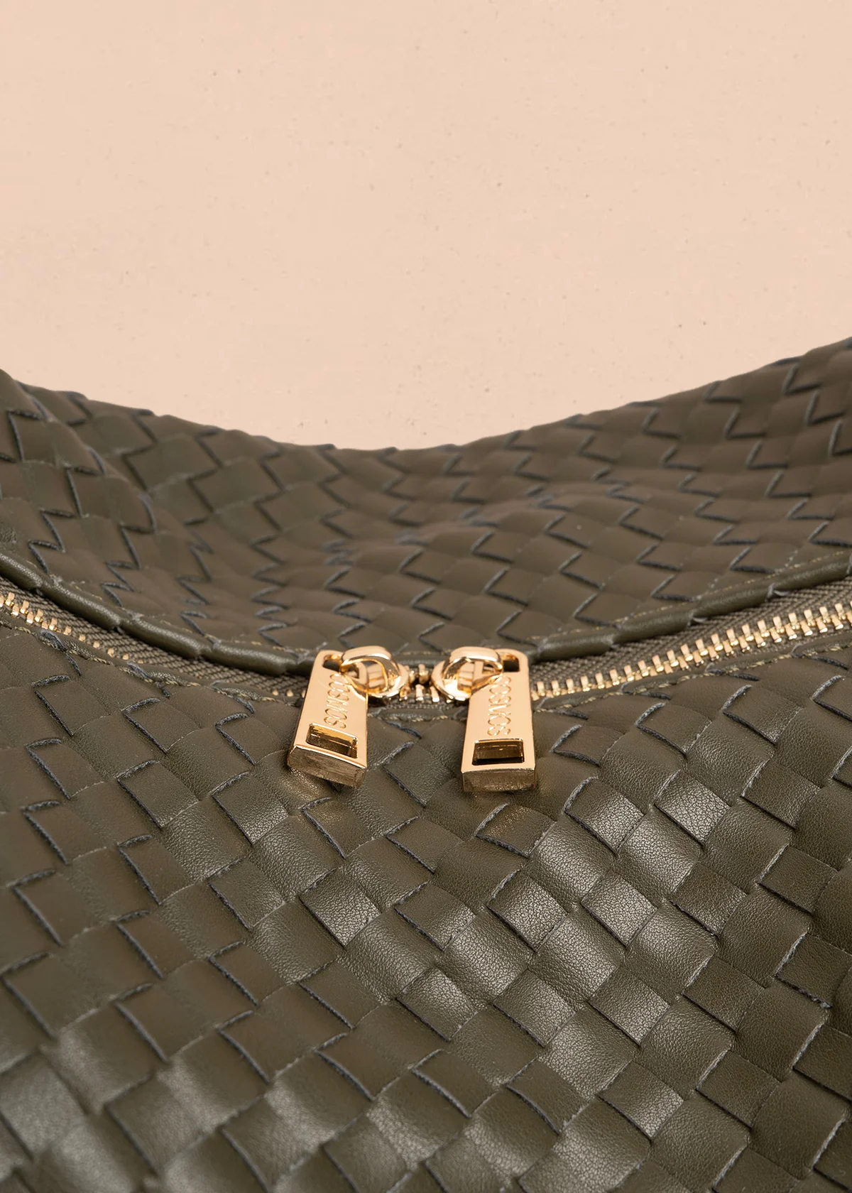 Bolso tipo shopping color verde 106974 - Image 3