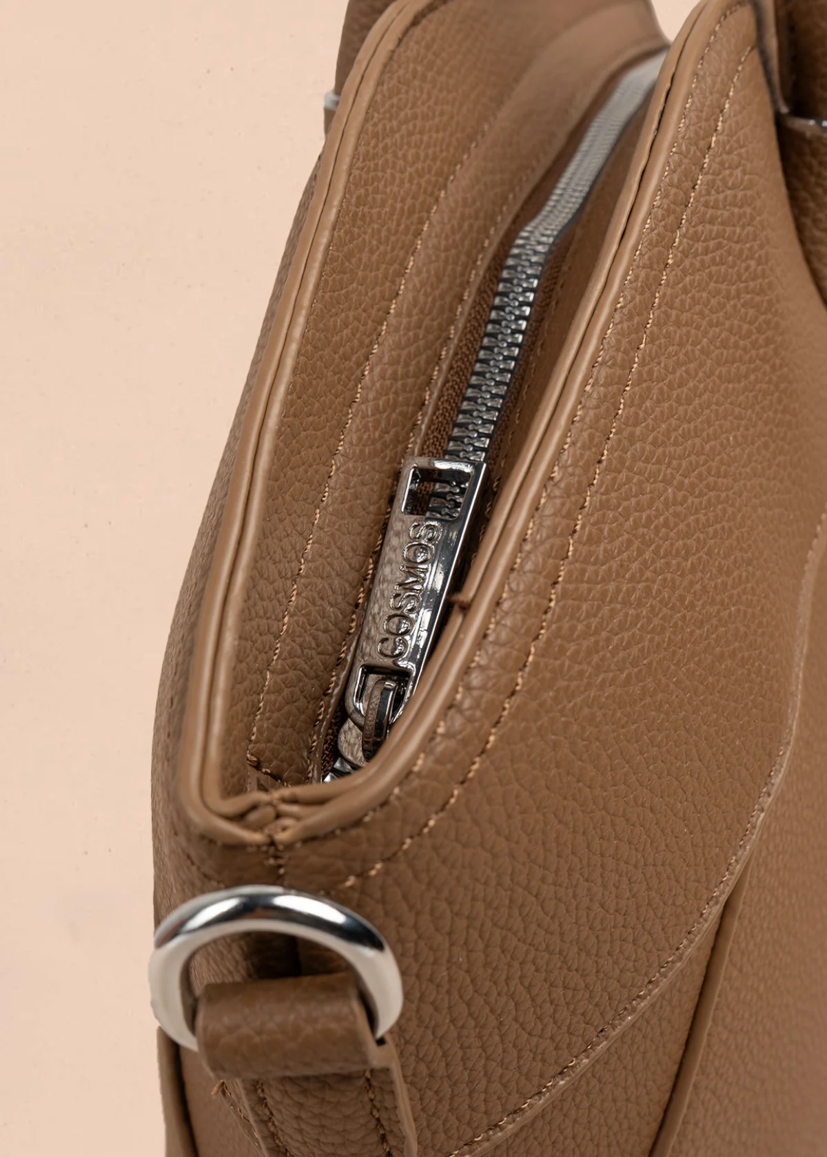 Bolso shopping color tabaco 106976 - Image 3