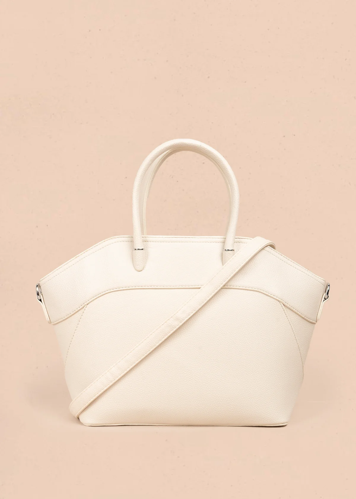 Bolso shopping color talco 106976 - Image 3