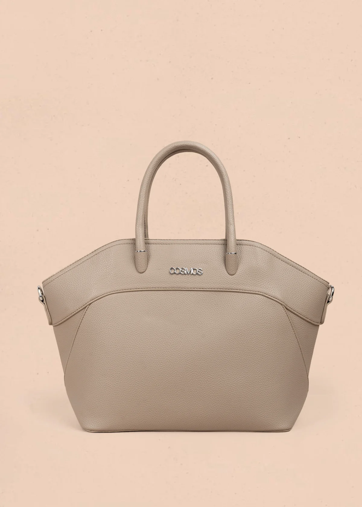Bolso shopping color taupe 106976
