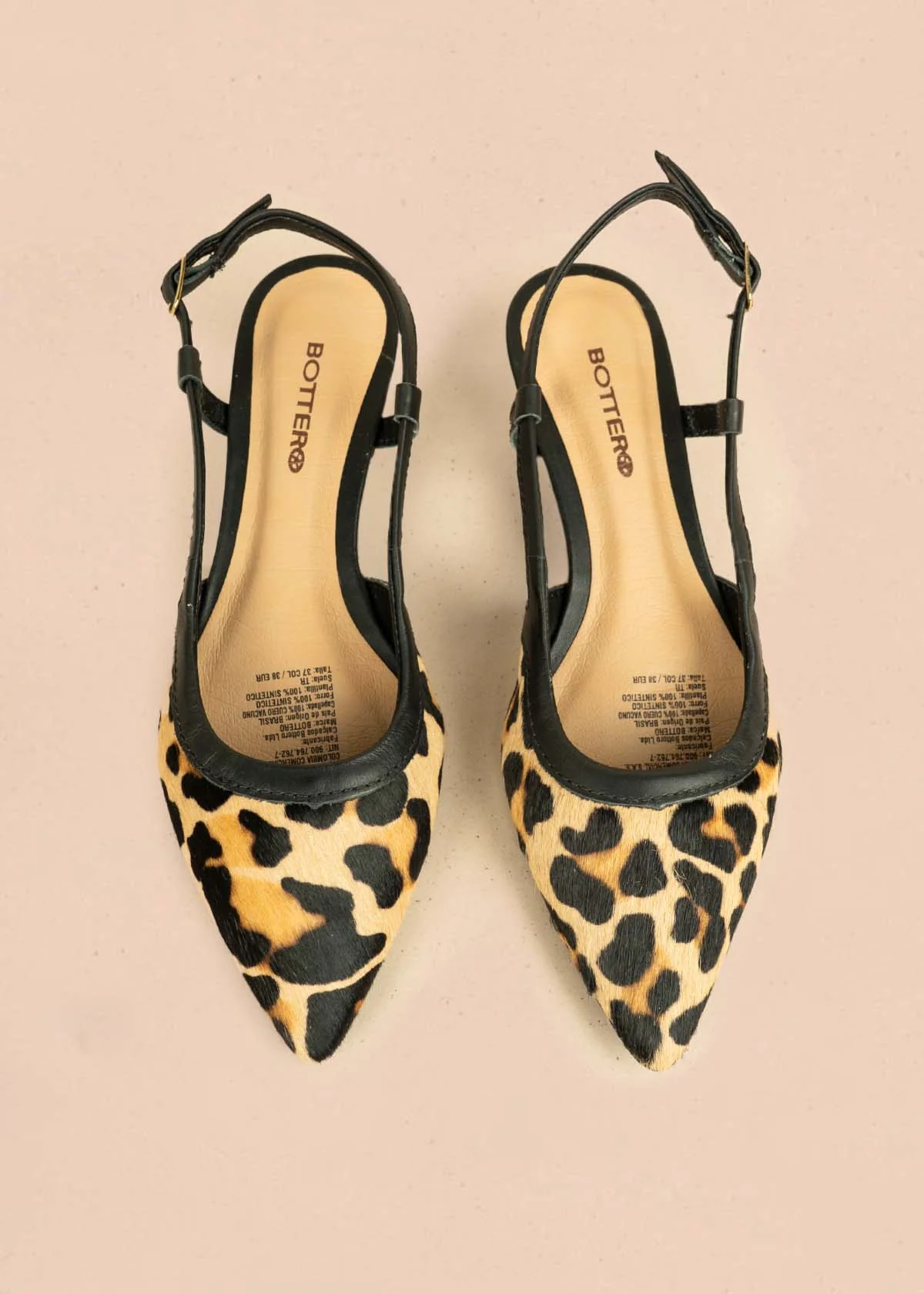 Trabilla en cuero color animal print 105979 - Image 4